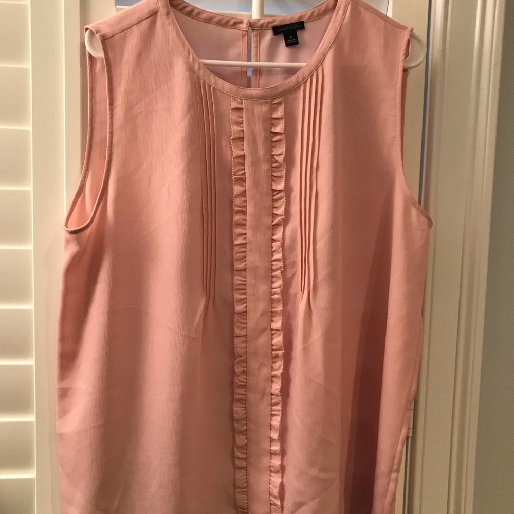 Elegant Pink Sleeveless Top